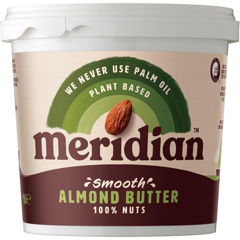 Smooth Almond Butter 100% 1kg - Greenlands Health Store