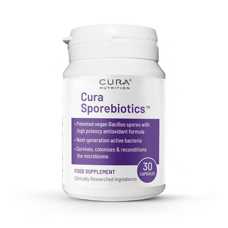 Cura Sporebiotics 30 Caps - Greenlands Health Store