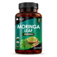 Moringa Leaf Capsules - Pure Extract & Powder 2000mg 120 capsules - Greenlands Health Store