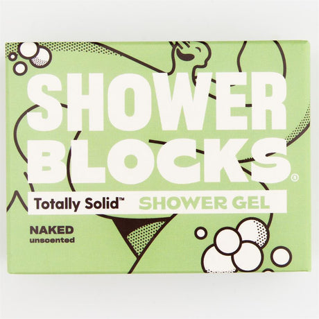 Shower Blocks Solid Shower Gel Unscented 100g - Greenlands Health Store