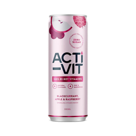 Blackcurrant Apple & Raspberry Activit 330ml - Greenlands Health Store