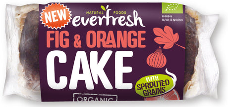 Everfresh Organic Fig & Orange Cake 350g - Greenlands Health Store