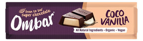 Ombar Coconut Vanilla Filled Chocolate Bar 42g - Greenlands Health Store