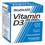 Vitamin D3 20000iu - 30 Vegicaps - Greenlands Health Store
