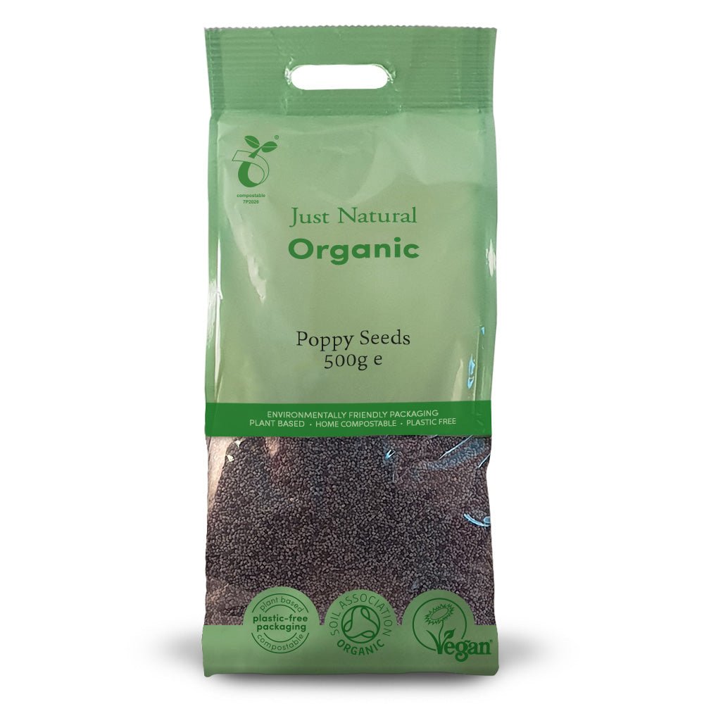 Organic Poppy Seeds 500g - Greenlands Health Store