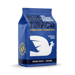 100% Specialty Ugandan Robusta Ground Coffee 227g - Greenlands Health Store