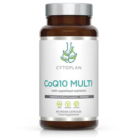CoQ10 Multi Vitamin with Superfood Nutrients 60 capsules - Greenlands Health Store