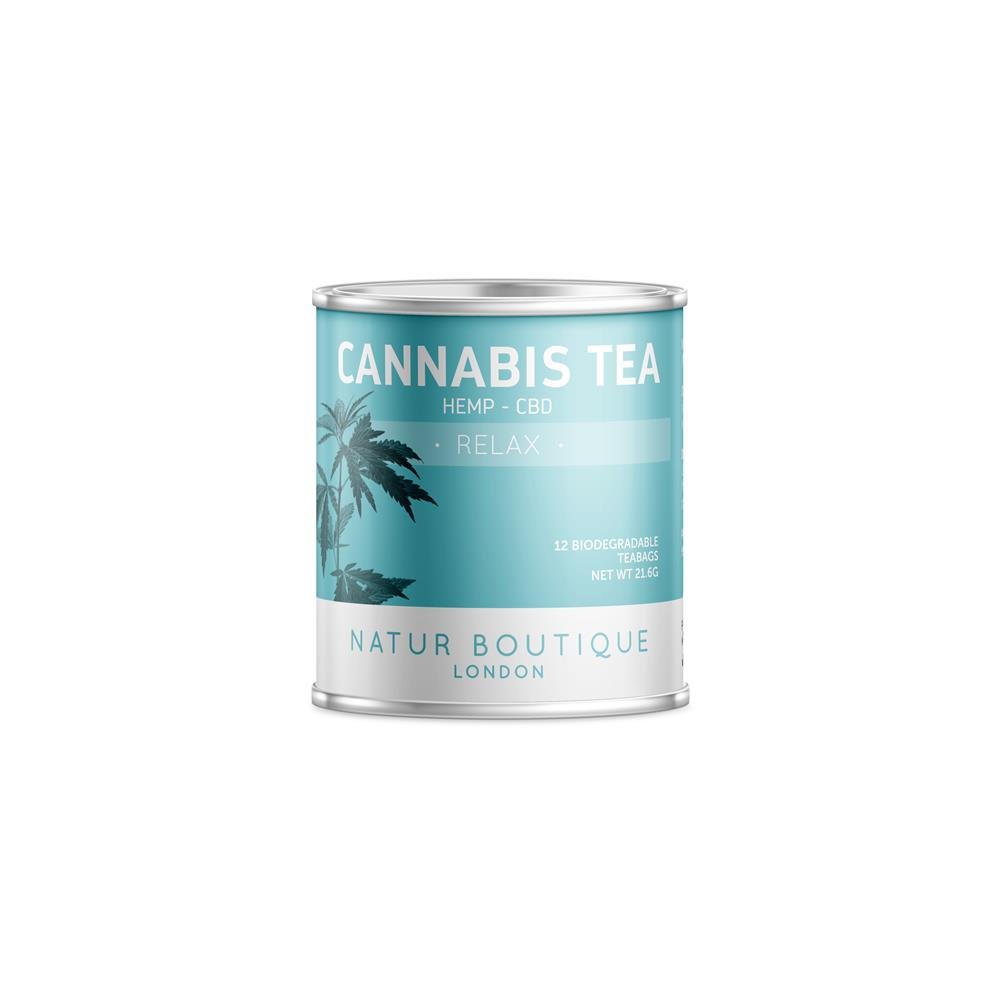 Our Cannabis Tea is a delicious relaxing herbal tea. - Greenlands Health Store