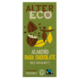 AlterEco Organic Dark Chocolate with Almond 100g - Greenlands Health Store
