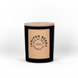 Juniper Berry Black Natural Soy Wax Candle 9.5cm x 8cm x 8cm - Greenlands Health Store