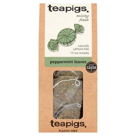 peppermint leaves 15 tea temples - Greenlands Health Store