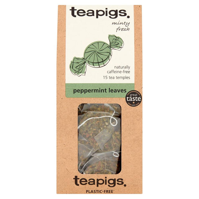 peppermint leaves 15 tea temples - Greenlands Health Store