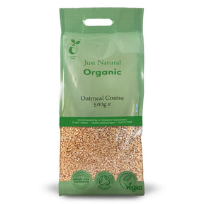 Organic Oatmeal Coarse 500g - Greenlands Health Store