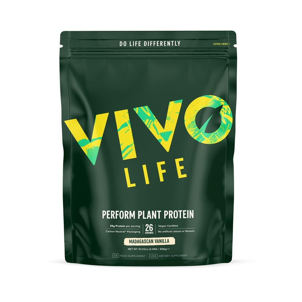 Vivo Life Perform Plant Protein Madagascan Vanilla 936g - Greenlands Health Store