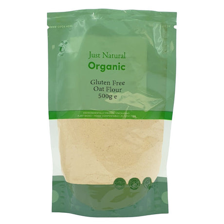 Organic Gluten Free Oat Flour 500g - Greenlands Health Store