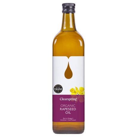 Organic Rapeseed Oil 1000ml - Greenlands Health Store