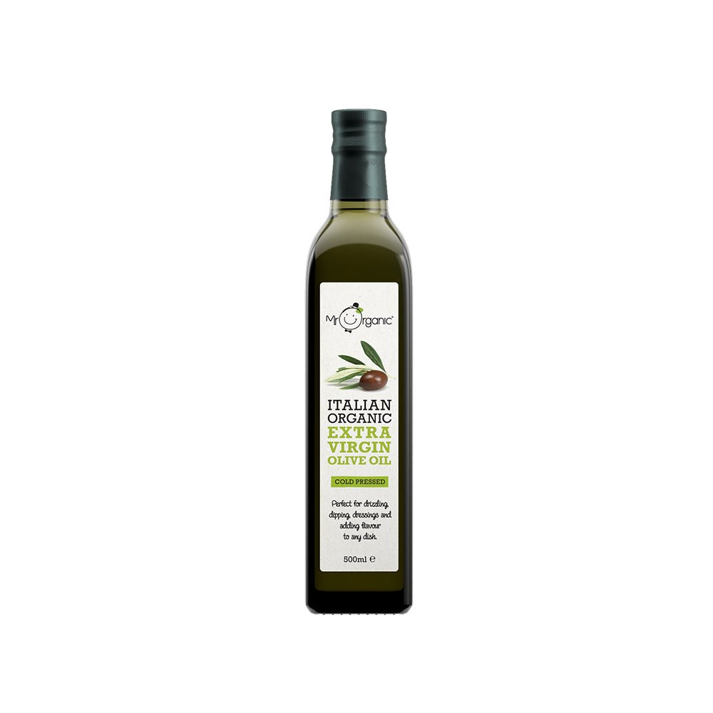 Mr Organic Extra Virgin Italian Olive Oil 500ml - Greenlands Health Store