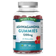 Ashwagandha 1200mg Raspberry 60 Gummies - Greenlands Health Store