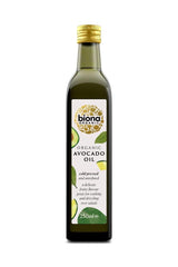 Biona Organic Cold Pressed Avocado Oil 250ml - Greenlands Health Store