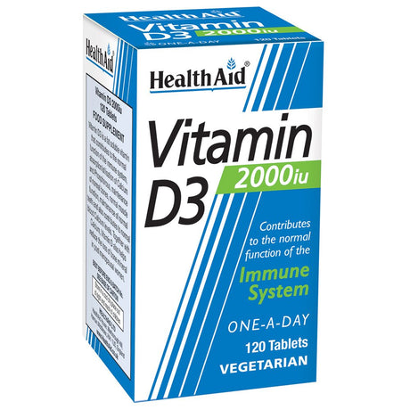 Vitamin D3 2000iu New - 120 Tablet - Greenlands Health Store