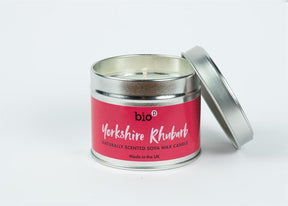Bio - D Yorkshire Rhubarb Soya Wax Candle 160g - Greenlands Health Store