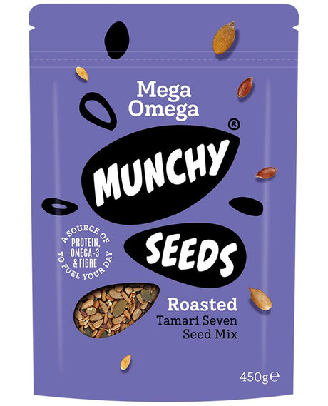 Munchy Seeds Mega Omega 450g - Greenlands Health Store