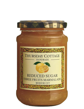 Reduced Sugar Three Fruit Marmalade 315g - Greenlands Health Store
