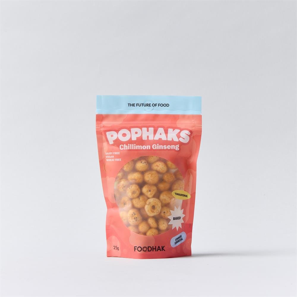 Chillimon Ginseng Pophaks 25g - Greenlands Health Store