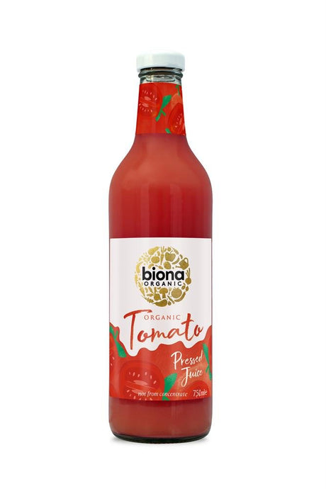 Organic Tomato Juice - Pressed 750ml - Greenlands Health Store