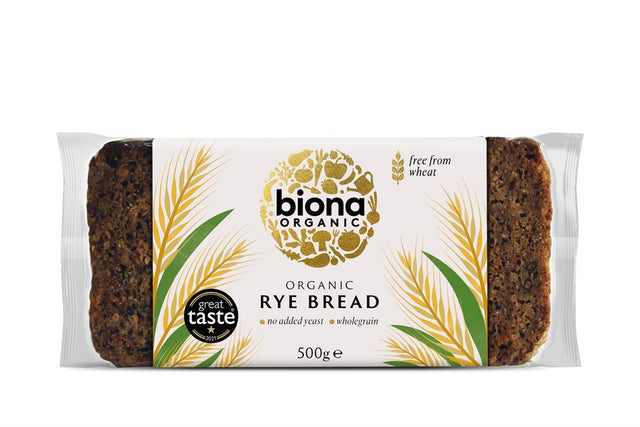 Organic Rye Bread - 500g - Greenlands Health Store