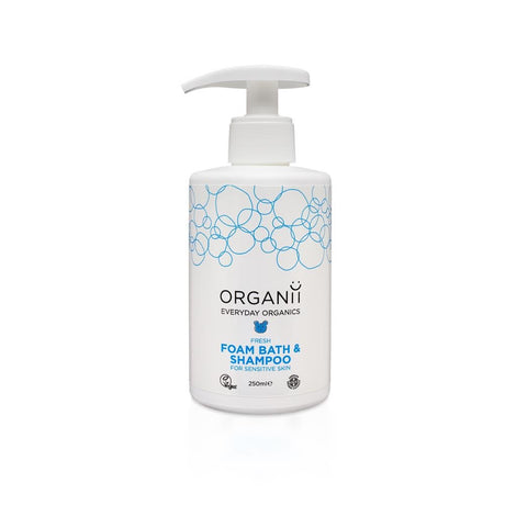ORGANii Fresh Foam Bath & Shampoo - Greenlands Health Store