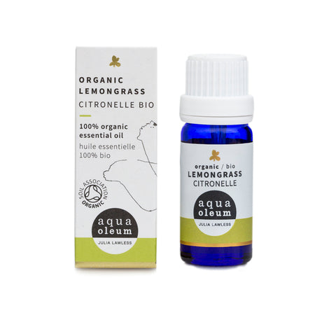 Organic Lemongrass Essential Oil 10ml - Greenlands Health Store