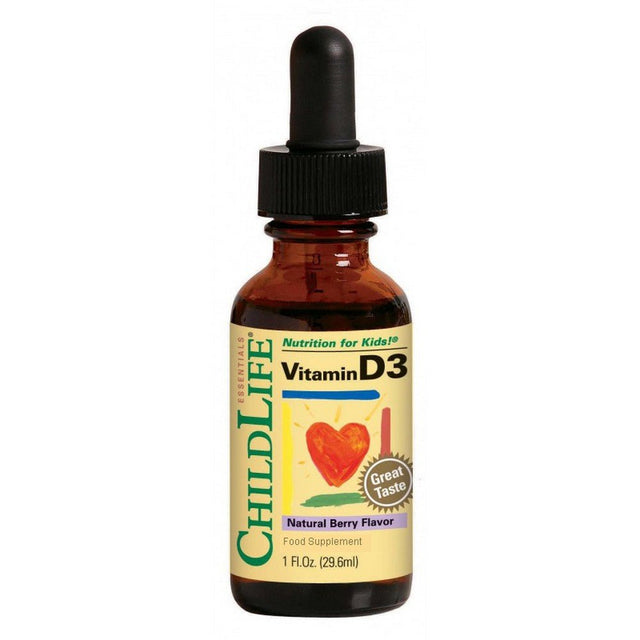 ChildLife Essential Vitamin D3 Berry 30ml - Greenlands Health Store