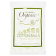 Organic Cotton Balls 100 Balls - Greenlands Health Store