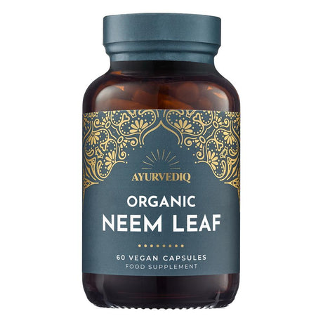 Organic Neem Leaf Caps - 60 capsules - Greenlands Health Store