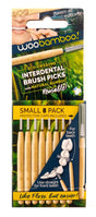 Bamboo Interdental Brush Picks - Small (8 pack) - Greenlands Health Store
