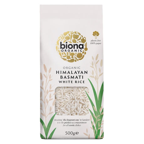 Organic White Basmati Rice 500g - Greenlands Health Store