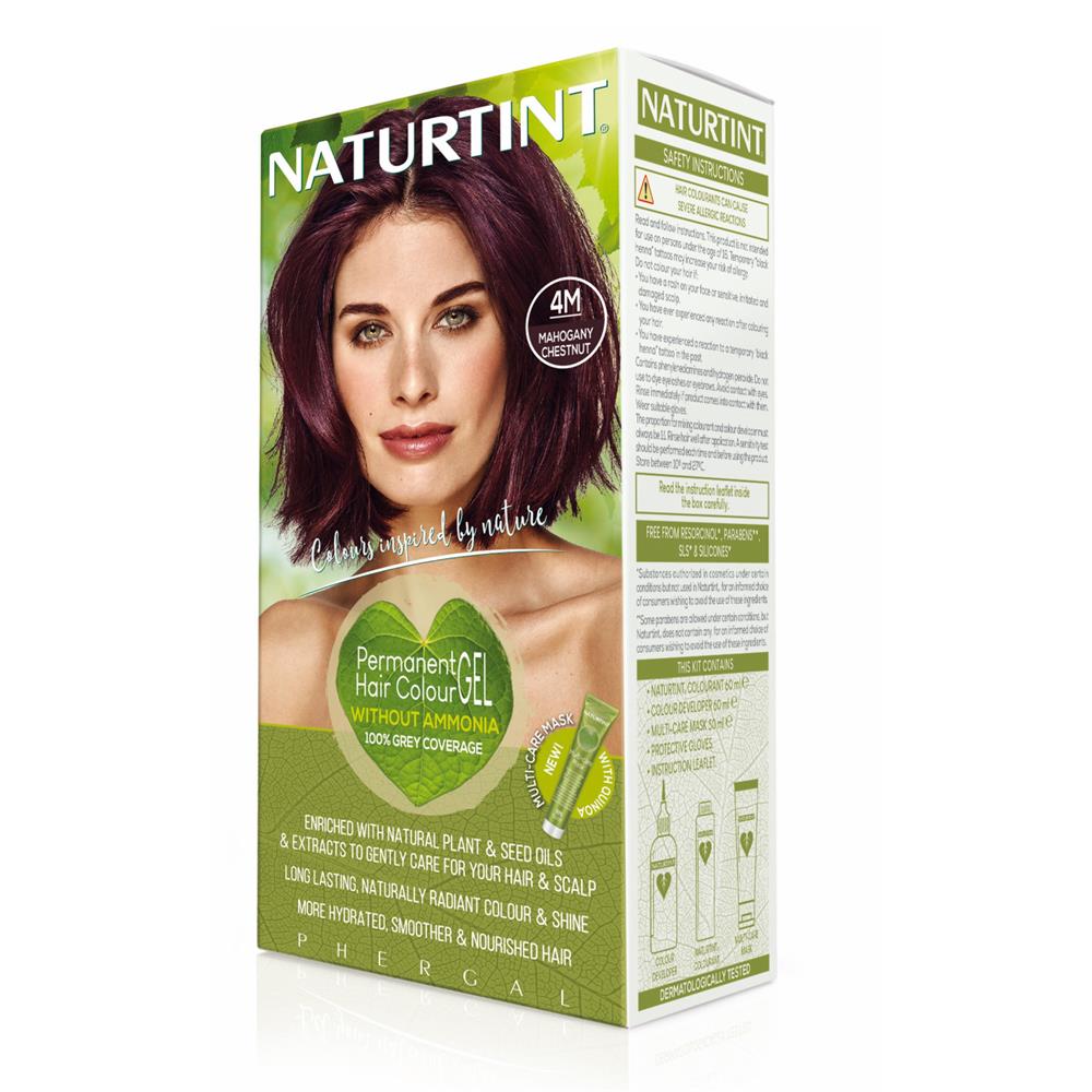 Permanent Hair Colourant Mahogany Chestnut 4M 170ml - Greenlands Health Store