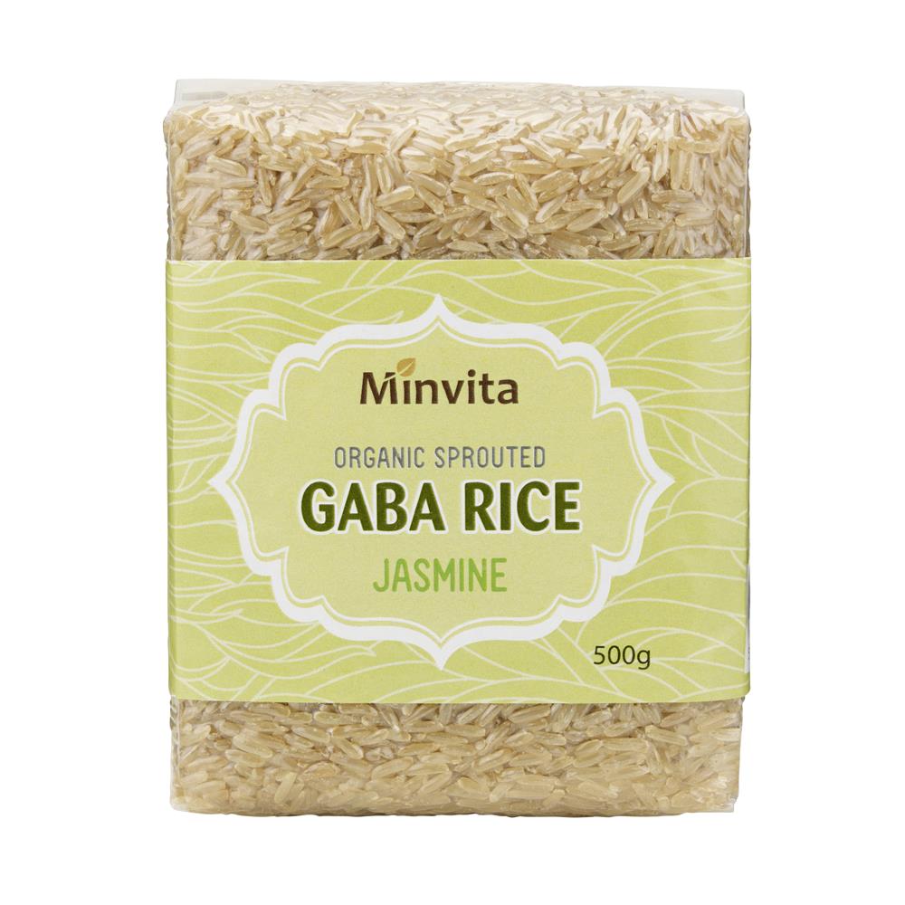 Minvita GABA Rice Jasmine 500g - Greenlands Health Store