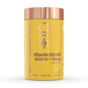 Sugar - Free Vegan Vitamin D3 + K2 2000iu 60 x Gummies - Greenlands Health Store