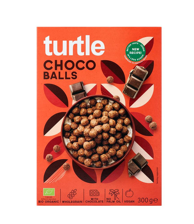 Turtle Chocolate Balls 300g Organic - Greenlands Health Store