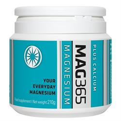 MAG365 Magnesium Supplement plus Calcium 210g. - Greenlands Health Store