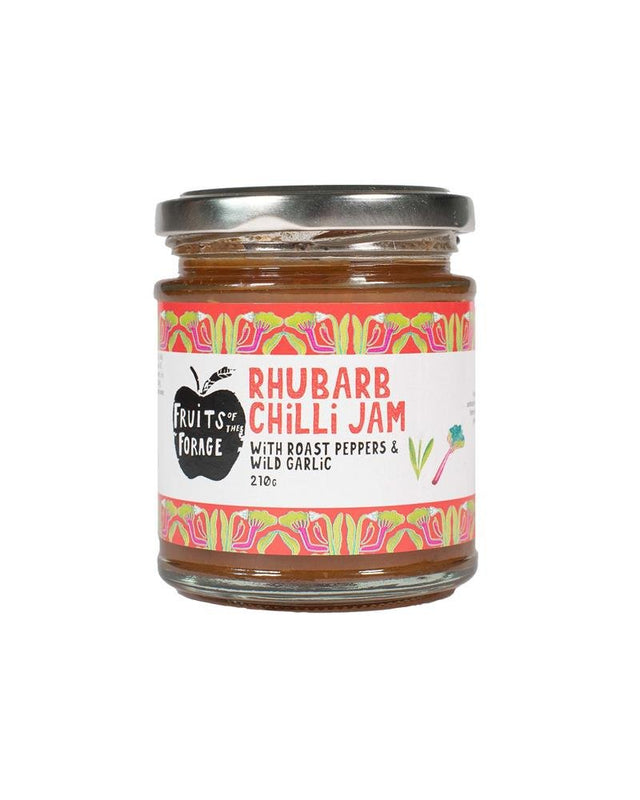 Rhubarb Chilli Jam 210g - Greenlands Health Store