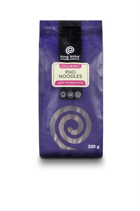 Organic Pho Noodles made with Brown Rice 250g - Greenlands Health Store