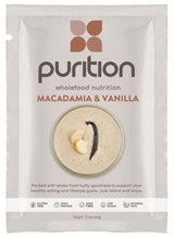 Purition Wholefood Nutrition Macadamia & Vanilla 40g - Greenlands Health Store