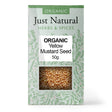 Organic Yellow Mustard Seed (Box) 50g - Greenlands Health Store