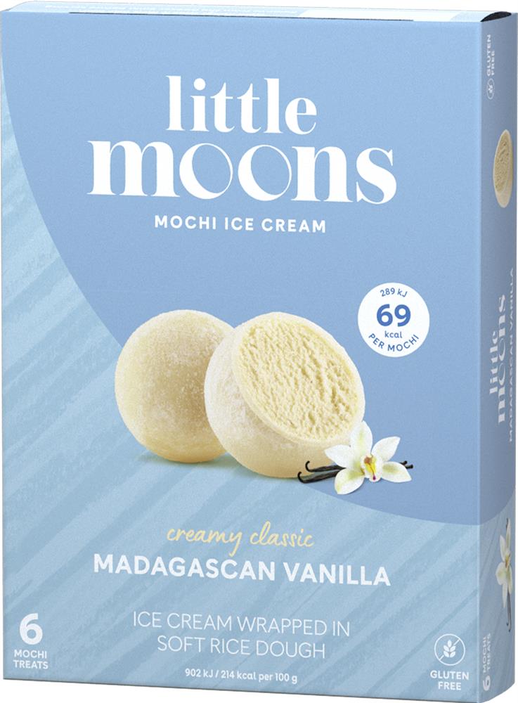 Vanilla Mochi Ice Cream 6 pack 192g - Greenlands Health Store