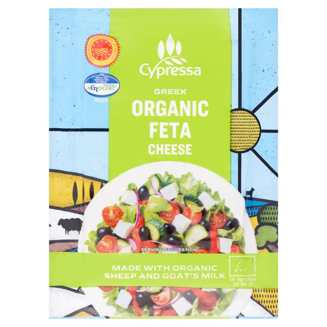 Organic Feta - Greek PDO Organic Feta Soft Cheese 200g - Greenlands Health Store