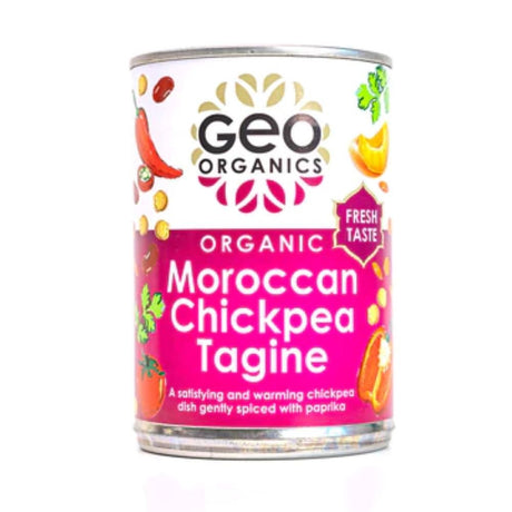 Cans - Organic Moroccan Chickpea Tagine 400g - Greenlands Health Store