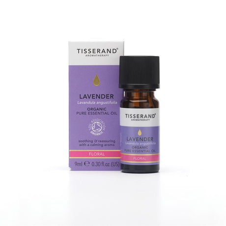 Tisserand Organic Lavender Essential Oil 9ml - Greenlands Health Store
